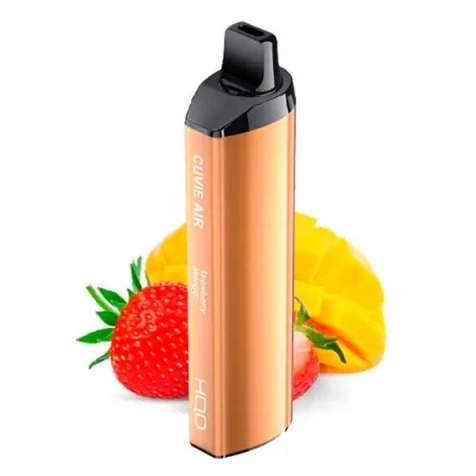 Одноразка HQD Cuvie Air Strawberry Mango (Полуниця Манго) (4000 Затяжок)