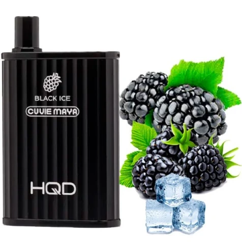 Одноразка HQD Cuvie Maya Black Ice (Блек Лід) (6000 Затяжок)