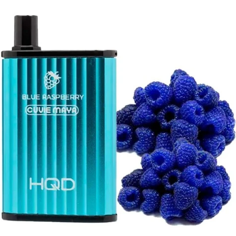 Одноразка HQD Cuvie Maya Blue Raspberry (Блу Малина) (6000 Затяжок)
