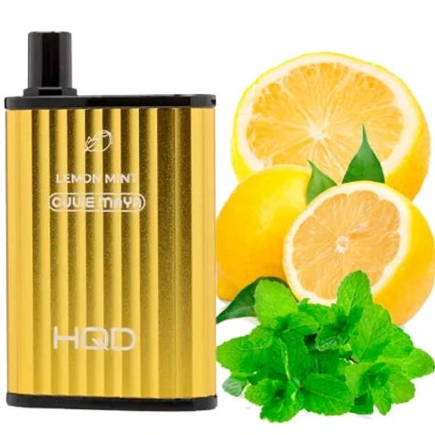 Одноразка HQD Cuvie Maya Lemon Mint (Лимон М'ята) (6000 Затяжок)