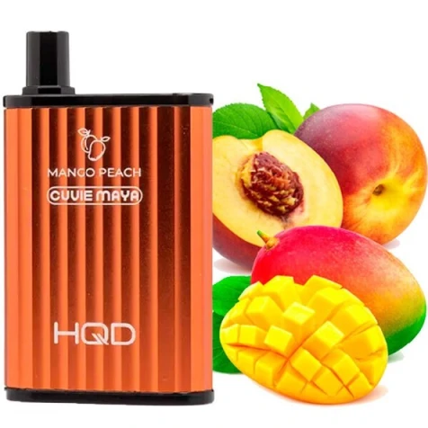 Одноразка HQD Cuvie Maya Mango Peach (Манго Персик) (6000 Затяжок)