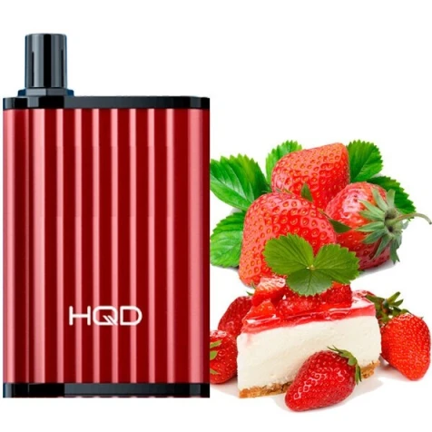 Одноразка HQD Cuvie Maya Strawberry Custard (Полуниця Кастард) (6000 Затяжок)