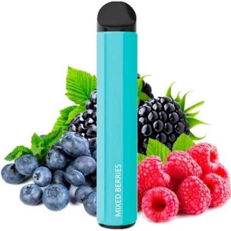 Одноразка Hugo Vapor Mixed Berries (Мікс Ягід) (1500 Затяжок)