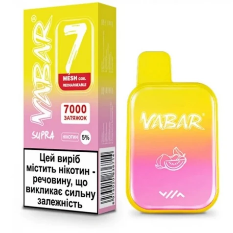 Одноразка Joyh Vabar Supra Tropical Fruits (Тропічні Фрукти) (7000 Затяжок)
