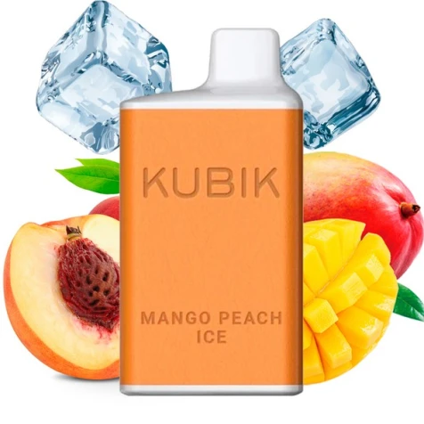 Одноразка Kubik Max Mango Peach Ice (Манго Персик Лід) (6000 Затяжок)
