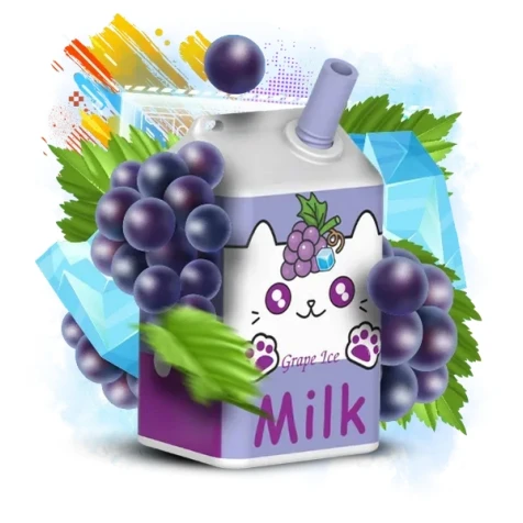 Одноразка Lavie Milk Grape Ice (Виноград Лід) (7000 Затяжок)