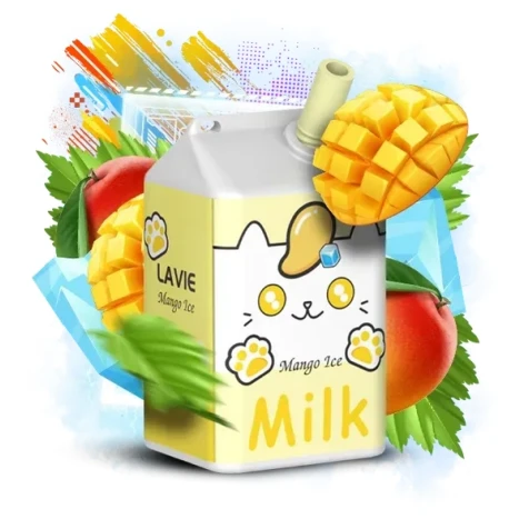Одноразка Lavie Milk Mango Ice (Манго Лёд) (7000 Затяжек)