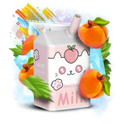 Одноразка Lavie Milk Peach Juice (Персиковий Сік) (7000 Затяжок)