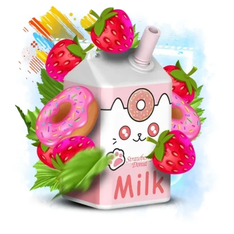Одноразка Lavie Milk Strawberry Donut (Полуничний Пончик) (7000 Затяжок)