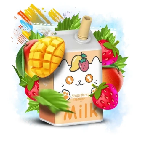 Одноразка Lavie Milk Strawberry Mango (Полуниця Манго) (7000 Затяжок)