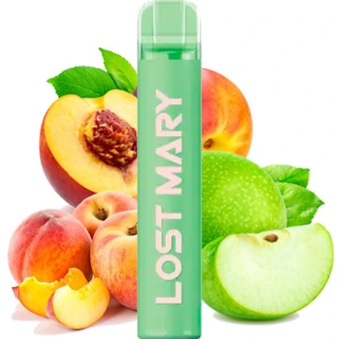Одноразка Lost Mary CM Apple Peach (Яблуко Персик) (1500 Затяжок)