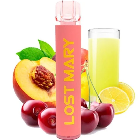 Одноразка Lost Mary CM Cherry Peach Lemonade (Вишня Персик Лимонад) (1500 Затяжок)