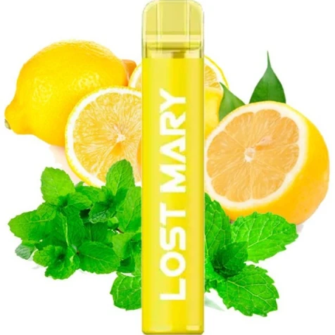 Одноразка Lost Mary CM Lemon Mint (Лимон М'ята) (1500 Затяжок)