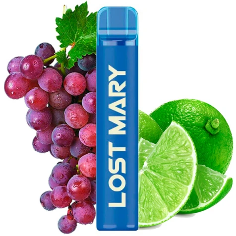 Одноразка Lost Mary CM Pro Grape Lime (Виноград Лайм) (1500 Затяжок)
