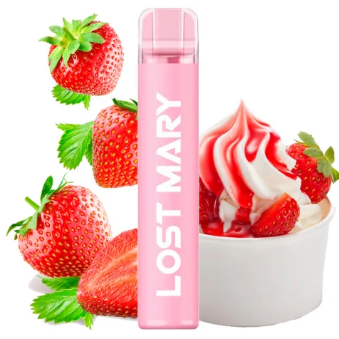 Одноразка Lost Mary CM Pro Strawberry Ice Cream (Полуниця Морозиво) (1500 Затяжок)