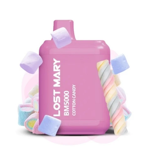 Одноразка Lost Mary BM Cotton Candy (Цукрова Вата) (5000 Затяжок)