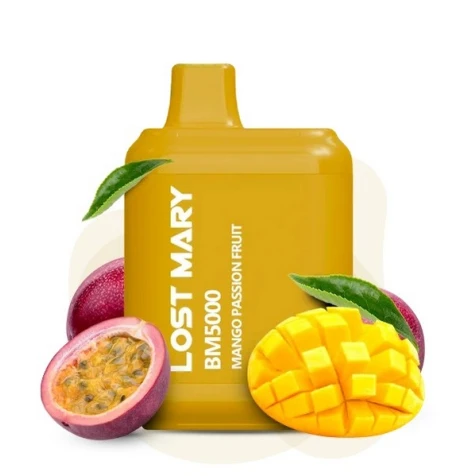 Одноразка Lost Mary BM Mango Passion Fruit (Манго Маракуйя) (5000 Затяжок)