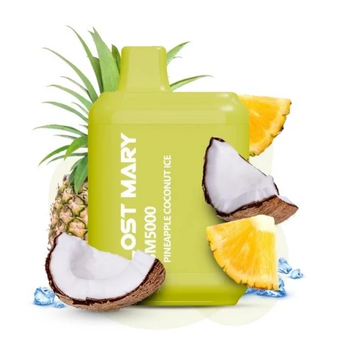 Одноразка Lost Mary BM Pineapple Coconut Ice (Ананас Кокос Лід) (5000 Затяжок)