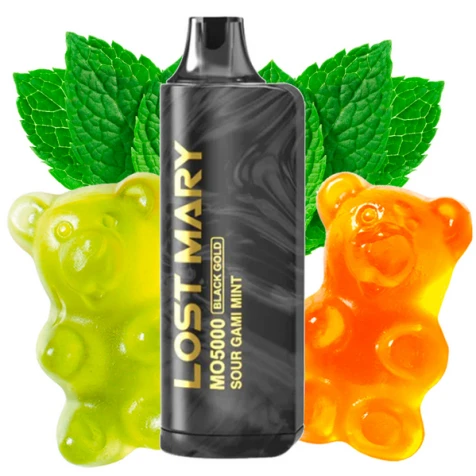 Одноразка Lost Mary MO Sour Gami Mint (Соур Гами М'ята) (5000 Затяжок)