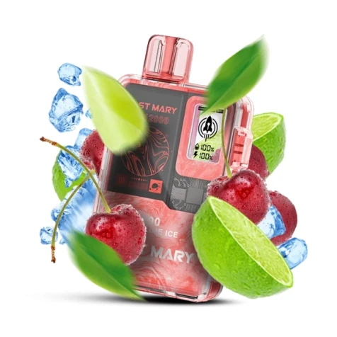 Одноразка Lost Mary OS Cherry Lime Ice (Вишня Лайм Лід) (12000 Затяжок)