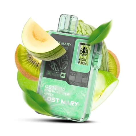 Одноразка Lost Mary OS Kiwi Honeydew Apple (Ківі Диня Яблуко) (12000 Затяжок)