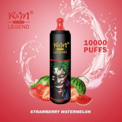 Одноразка R&M Legend Strawberry Watermelon (Полуниця Кавун) (10000 Затяжок)