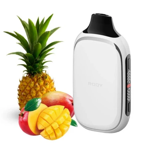 Одноразка Roqy Pineapple Mango (Ананас Манго) (40000 Затяжок)
