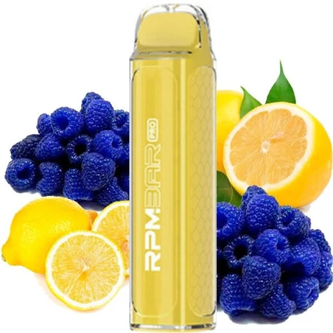 Одноразка RPM Bar Blue Raspberry Lemon (Блакитна Малина Лимон) (5000 Затяжок)
