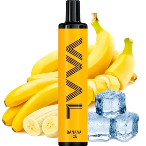Одноразка VAAL Banana Ice (Банан Лёд) (1500 Затяжек)