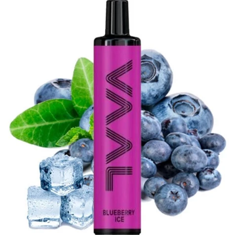 Одноразка VAAL Blueberry Ice (Чорниця Лід) (1500 Затяжок)