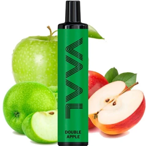 Одноразка VAAL Double Apple (Двойное Яблоко) (1500 Затяжек)