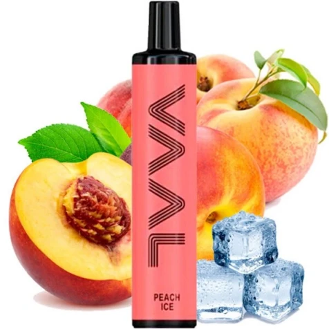 Одноразка VAAL Peach Ice (Персик Лід) (1500 Затяжок)
