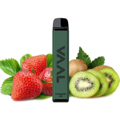 Одноразка VAAL Strawberry Kiwi (Полуниця Ківі) (1800М Затяжок)