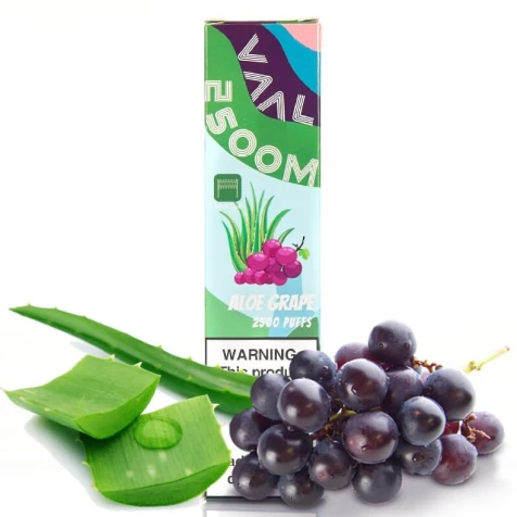 Одноразка VAAL Aloe Grape (Алоэ Виноград) (2500 Затяжек)