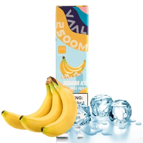 Одноразка VAAL Banana Ice (Банан Лед) (2500 Затяжек)