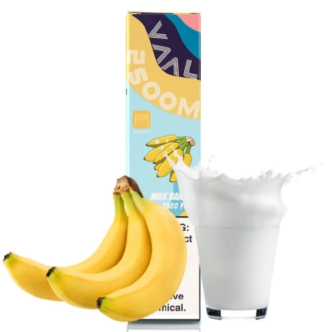 Одноразка VAAL Banana Milk (Банан Молоко) (2500 Затяжок)