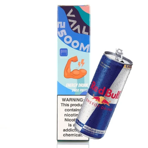 Одноразка VAAL Energy Drink (Энергетик) (2500 Затяжек)