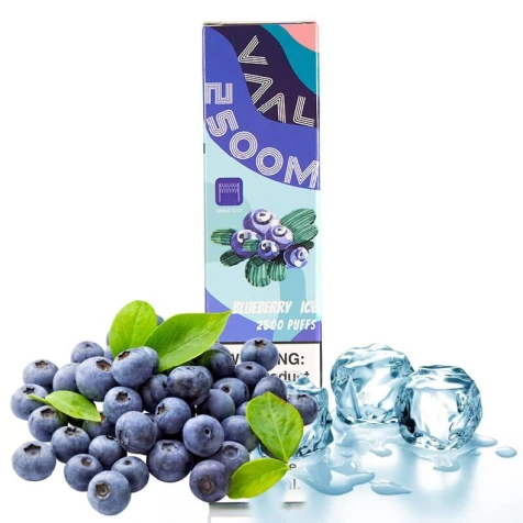 Одноразка VAAL Blueberry Ice (Чорниця Лід) (2500 Затяжок)