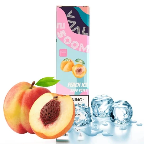 Одноразка VAAL Peach Ice (Персик Лід) (2500 Затяжок)