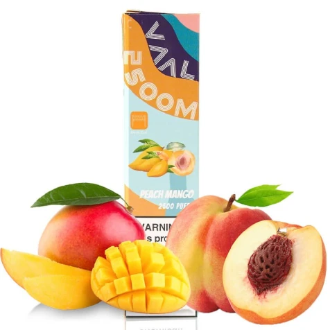 Одноразка VAAL Peach Mango (Персик Манго) (2500 Затяжек)