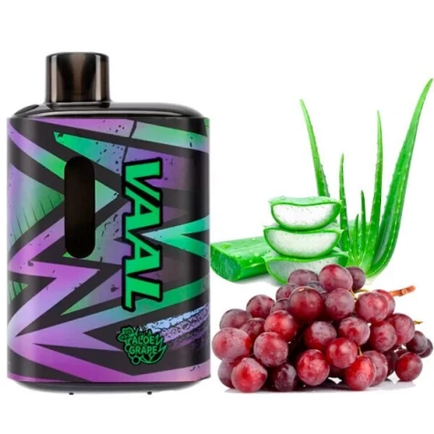 Одноразка VAAL Aloe Grape (Алое Виноград) (5000 Затяжок)