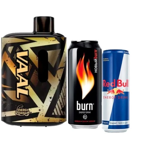 Одноразка VAAL Energy Drink (Энергетик) (5000 Затяжек)