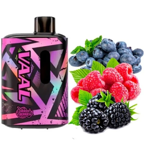 Одноразка Vaal Mixed Berries (Мікс Ягід) (5000 Затяжок)