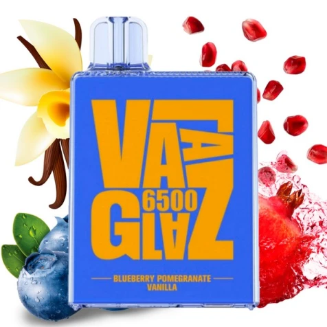 Одноразка Vaal Blueberry Pomegranate Vanilla (Чорниця Гранат Ваніль) (6500 Затяжок)