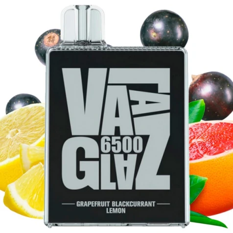 Одноразка Vaal Grapefruit Blackcurrant Lemon (Грейпфрут Чорна Смородина Лимон) (6500 Затяжок)