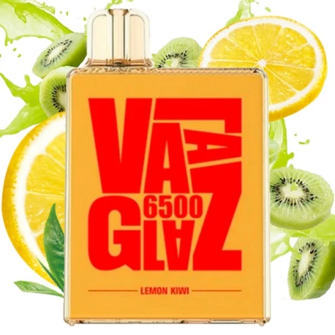 Одноразка Vaal Lemon Kiwi (Лимон Киви) (6500 Затяжек)