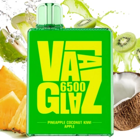Одноразка Vaal Pineapple Coconut Kiwi Apple (Ананас Кокос Киви Яблоко) (6500 Затяжек)