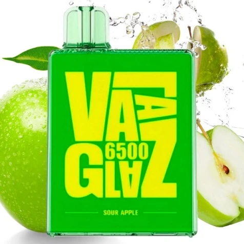 Одноразка Vaal Sour Apple (Кислое Яблоко) (6500 Затяжек)