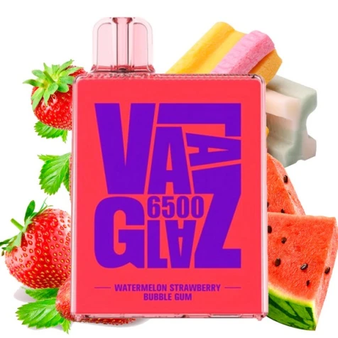 Одноразка Vaal Watermelon Strawberry Bubble Gum (Арбуз Клубника Жвачка) (6500 Затяжек)