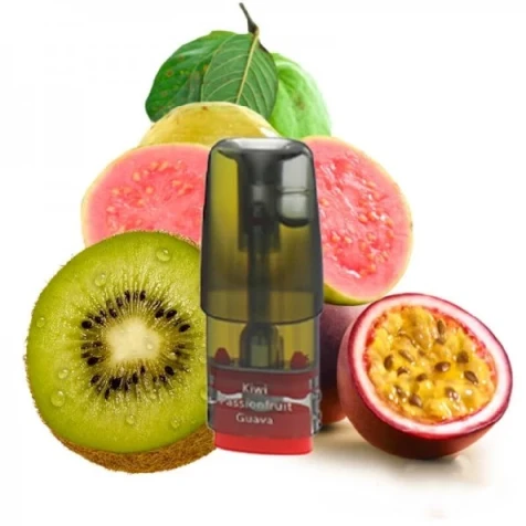 Заправлений Картридж Elf Bar Р1 для RF350/Mate500 Kiwi Passion Fruit Guava (Ківі Маракуйя Гуава)